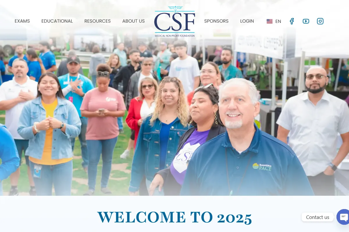 CSF Virtual Events — Eventos virtuales