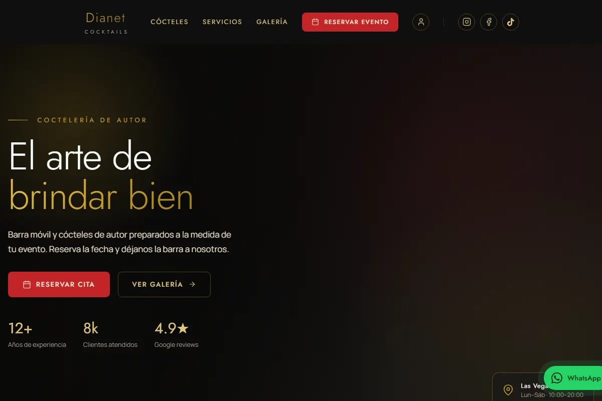 Dianet Cocktails — Cócteles y bartending