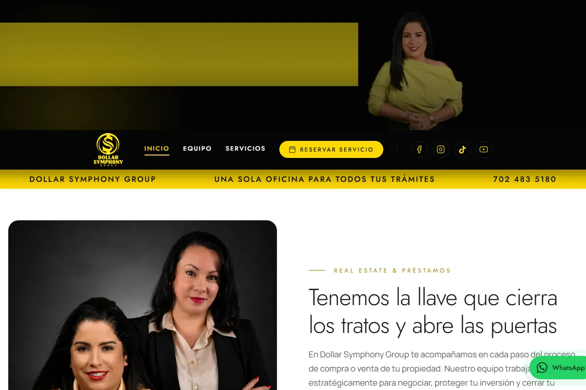 Dollar Symphony Group — Servicios financieros · Las Vegas